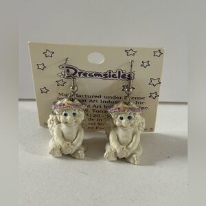 Dreamsicles Cherub Earrings
